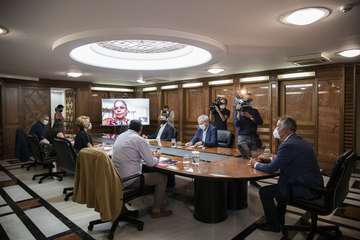 Reunión del Consejo de Gobierno de Canarias de este jueves/Acfi Press.